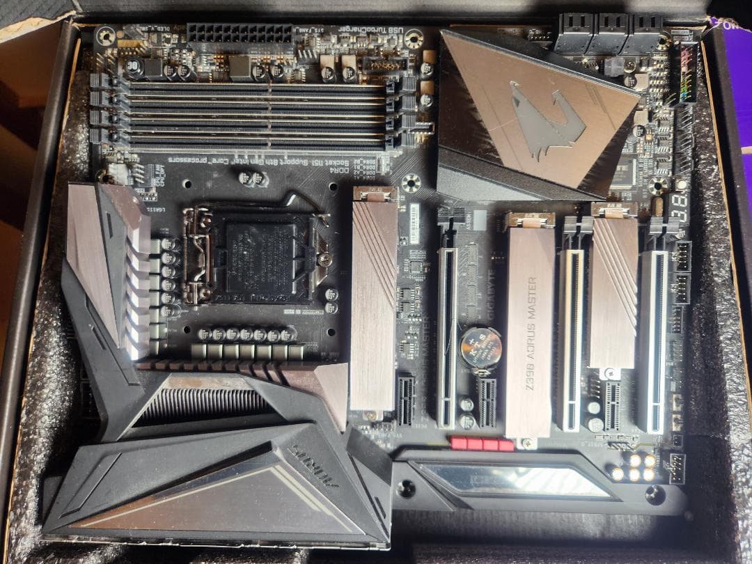 Z390 Gigabyte AORUS MASTER ATX マザーボード