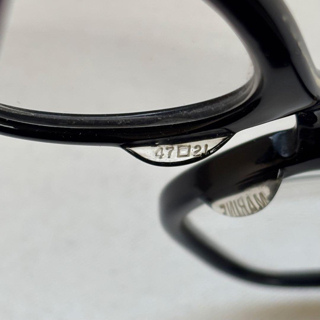 60s MARINE OPTICAL 47/21 サングラス ビンテージ 眼鏡
