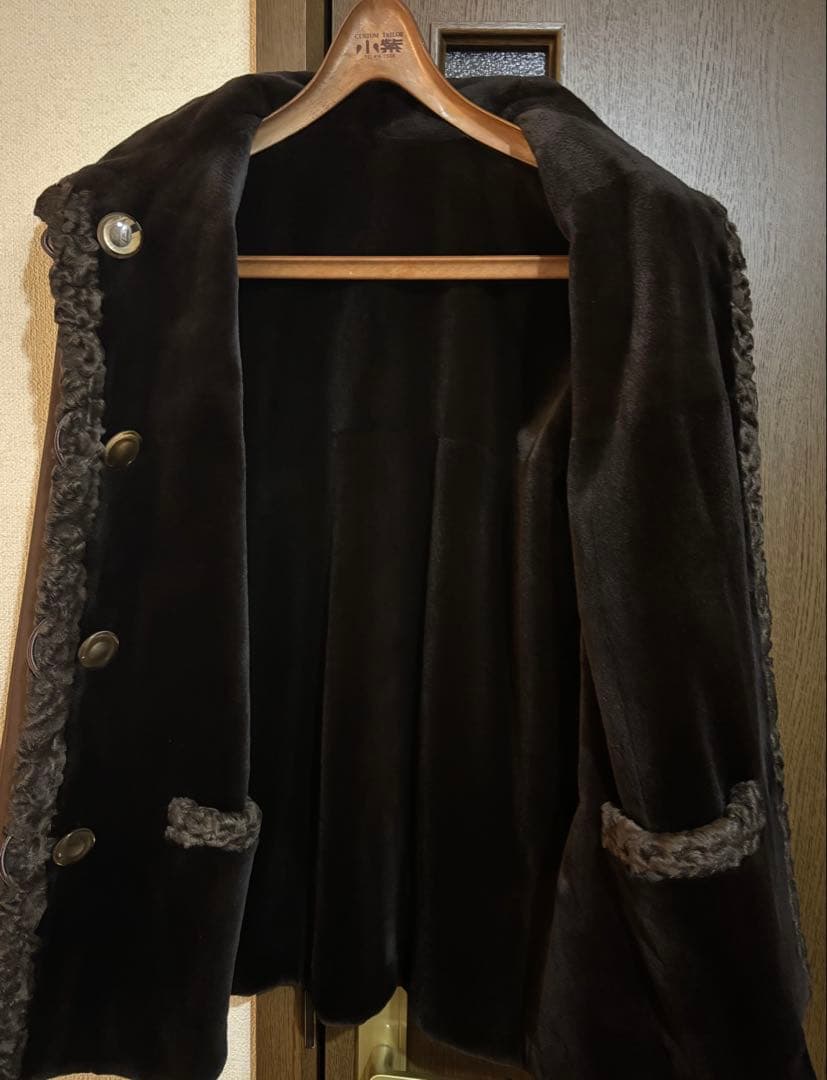 とこ　美品　SAGA MINK(サガミンク)コート　リバーシブル