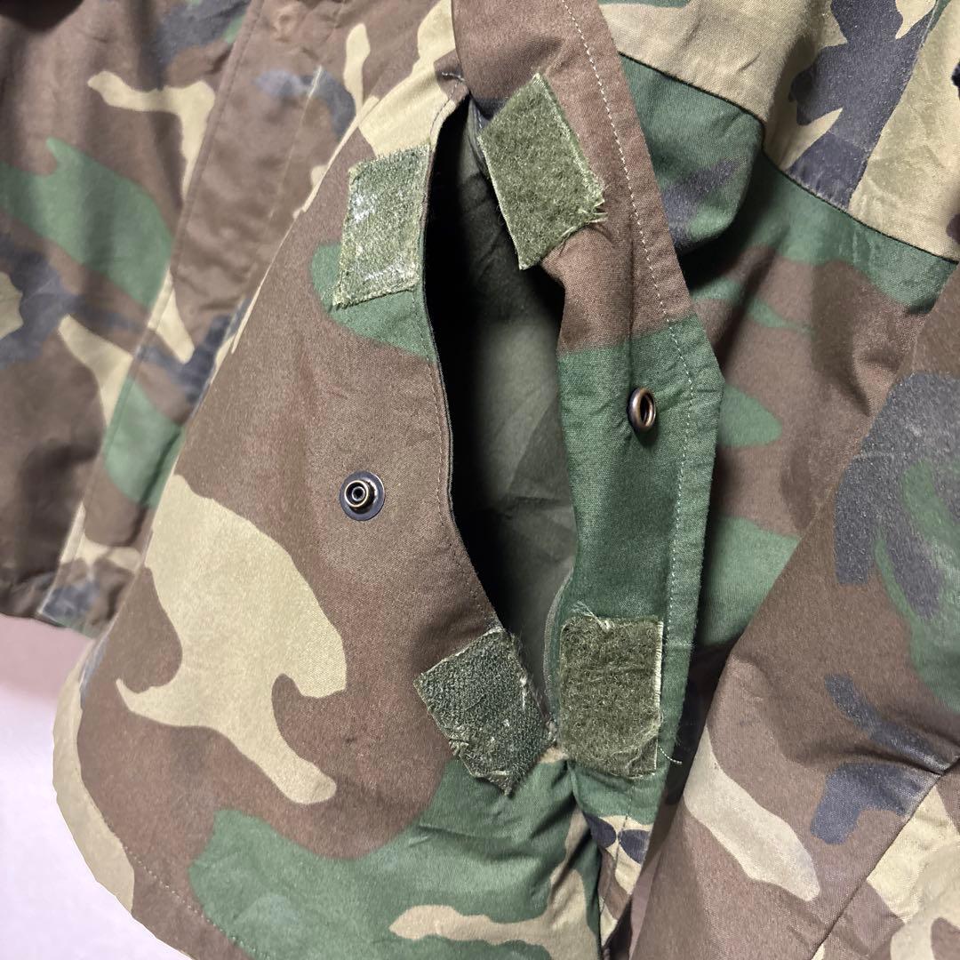 【M-R】米軍実物 ECWCS GEN1 パーカー ウッドランドカモ
