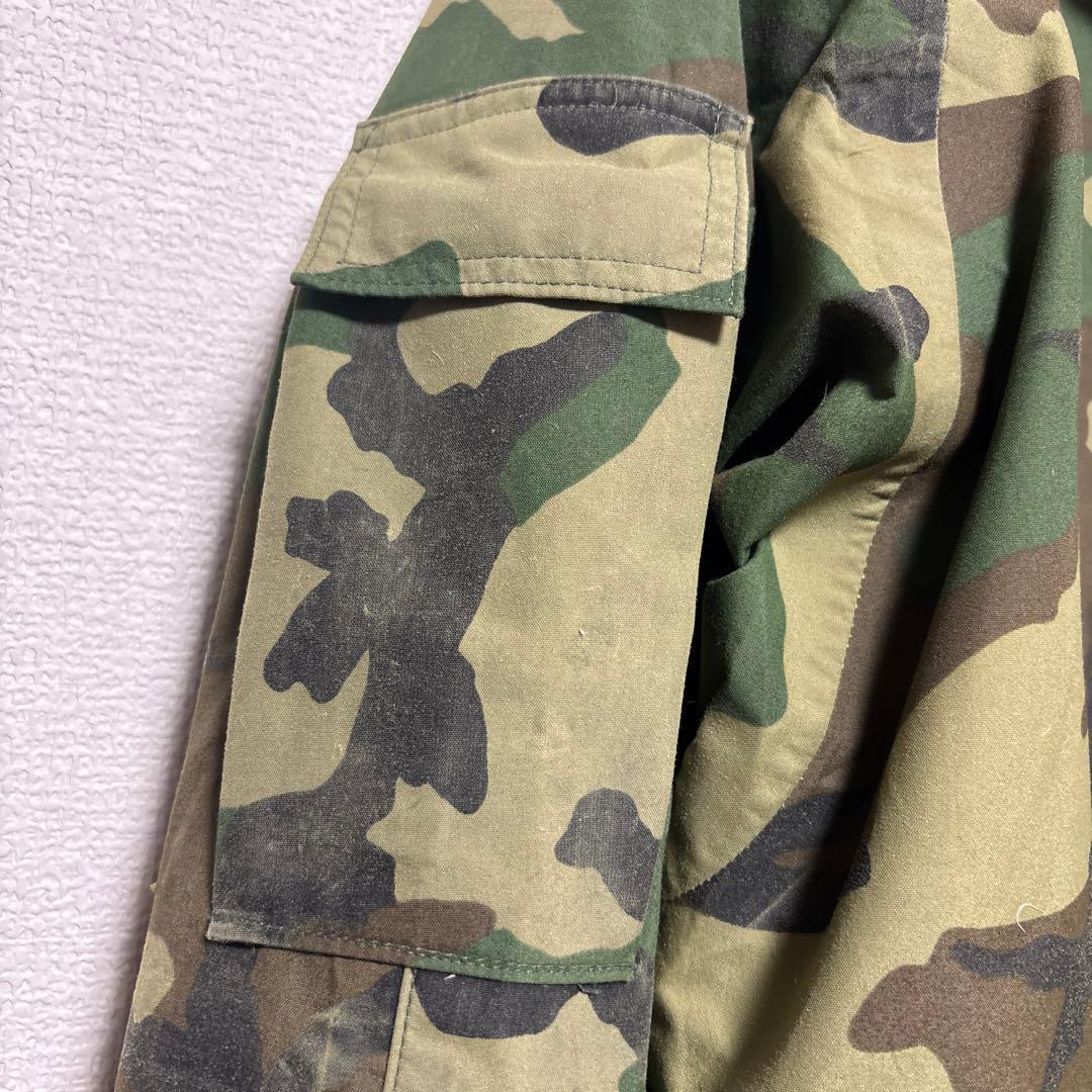 【M-R】米軍実物 ECWCS GEN1 パーカー ウッドランドカモ