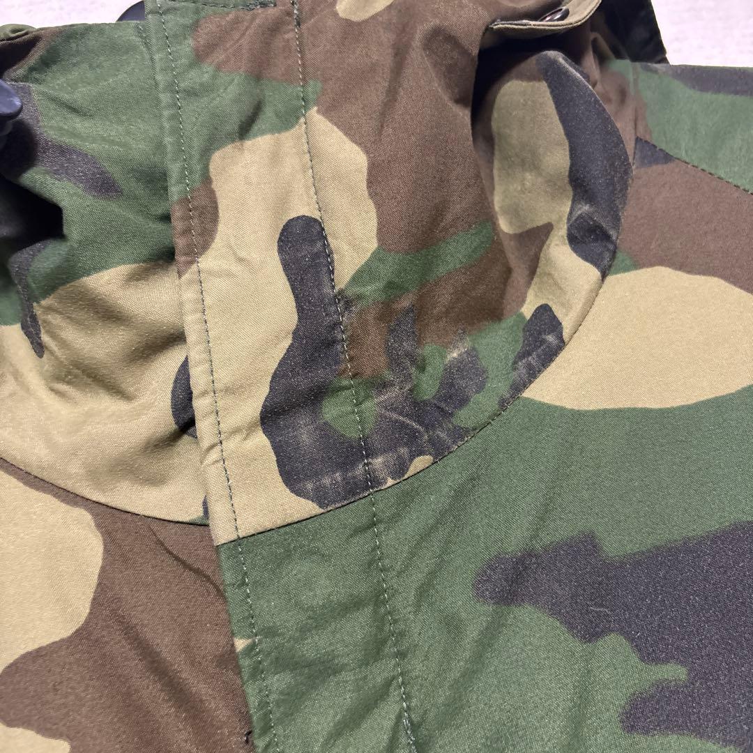 【M-R】米軍実物 ECWCS GEN1 パーカー ウッドランドカモ