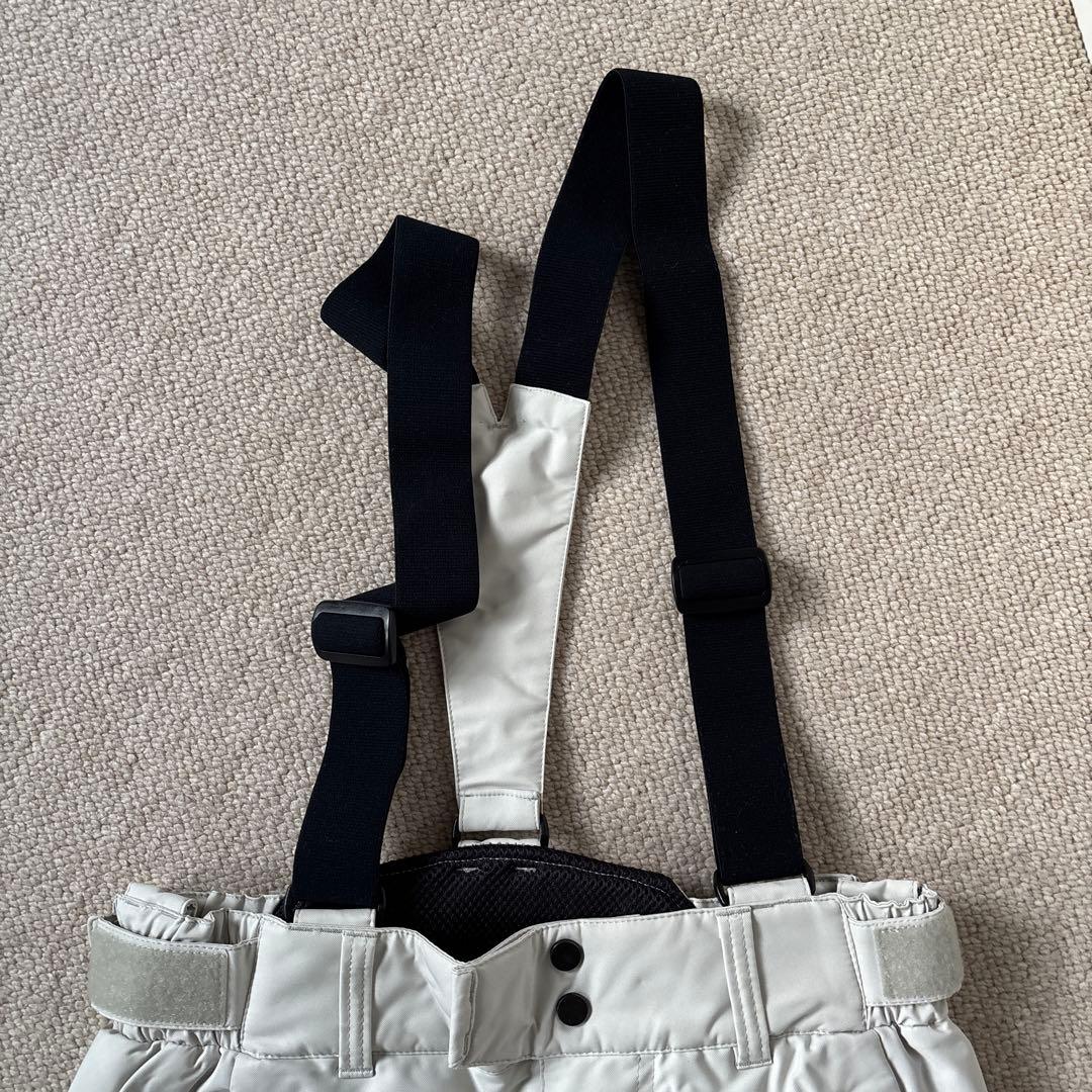 デサントスキーウェア ライトグレー ゴーグル 手袋付き