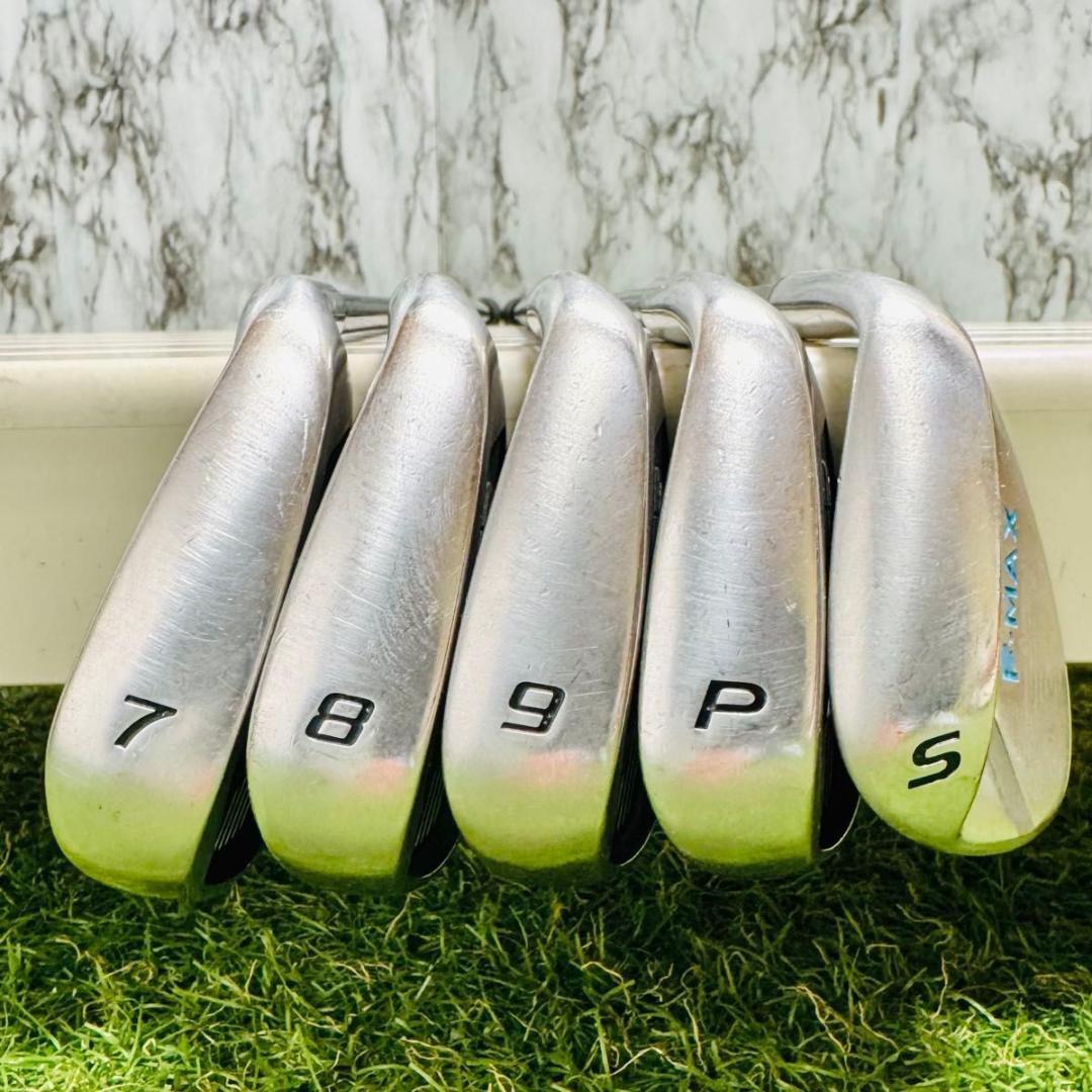 【良品】初心者推奨 コブラ F-MAX レディースアイアンセット 5本 L