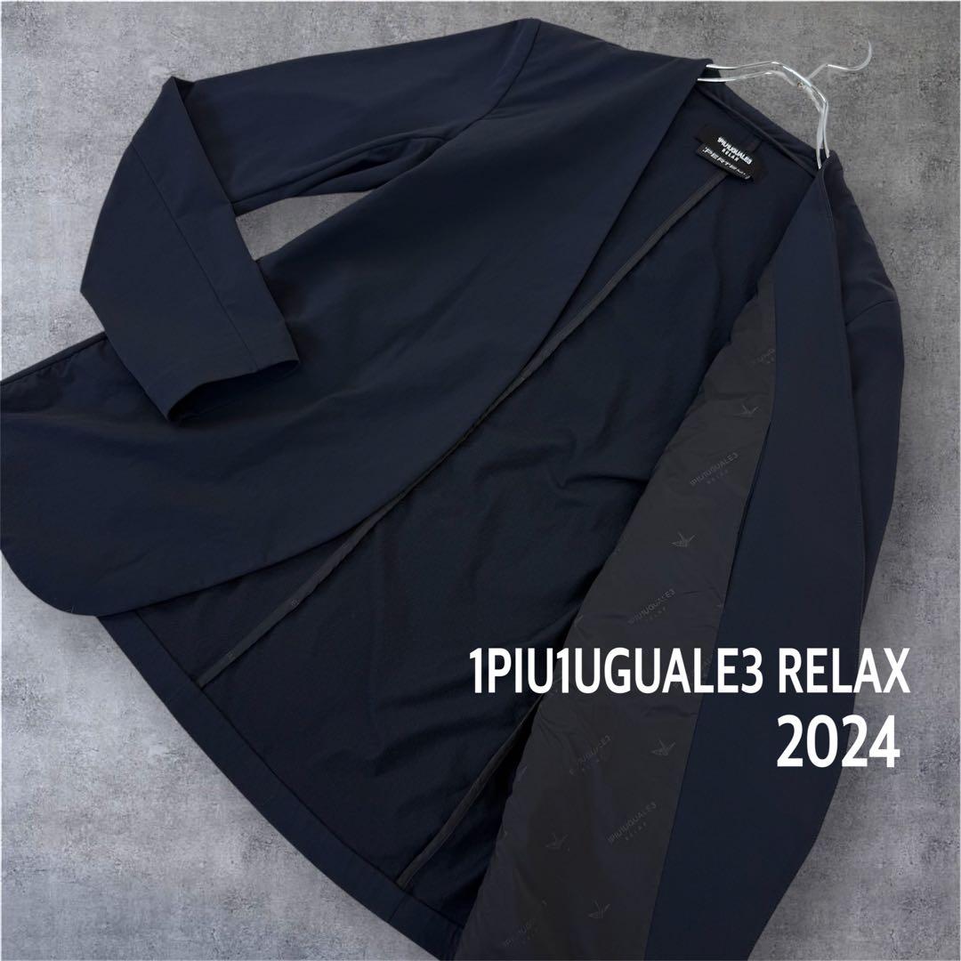 2024 ウノピゥウノウグァーレトレ パーテックスノーカラージャケット 黒 M