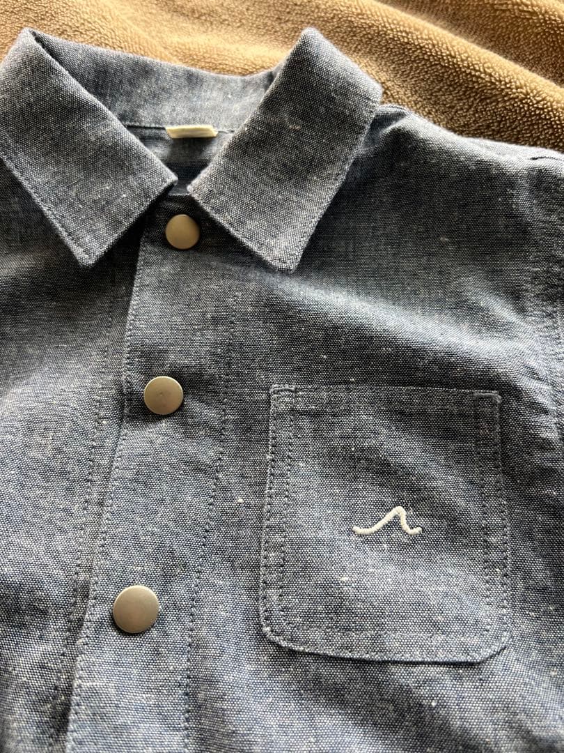 ronherman☆キッズ☆シャンブレー☆デニム☆セットアップ☆120