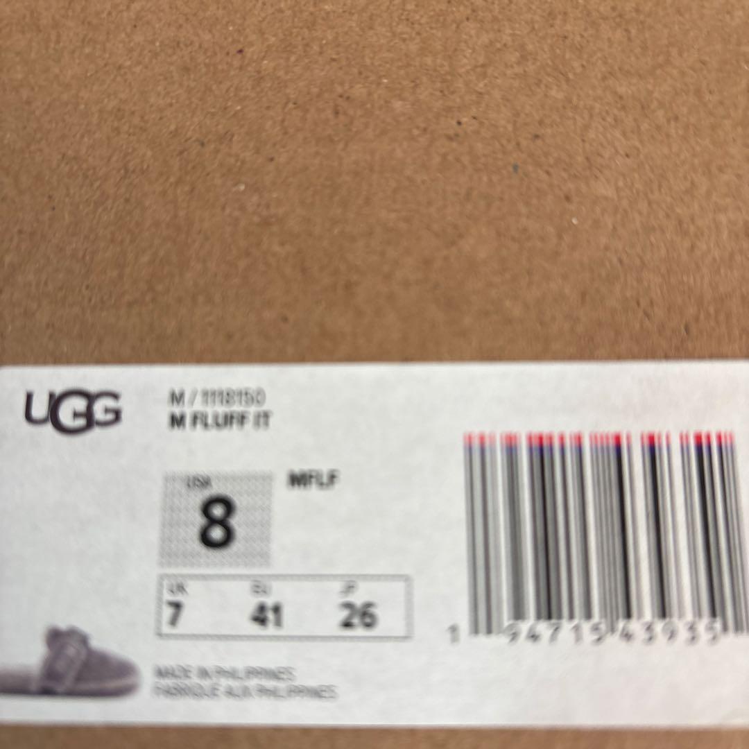 ☆未使用☆ UGG メンズファーサンダル　26cm