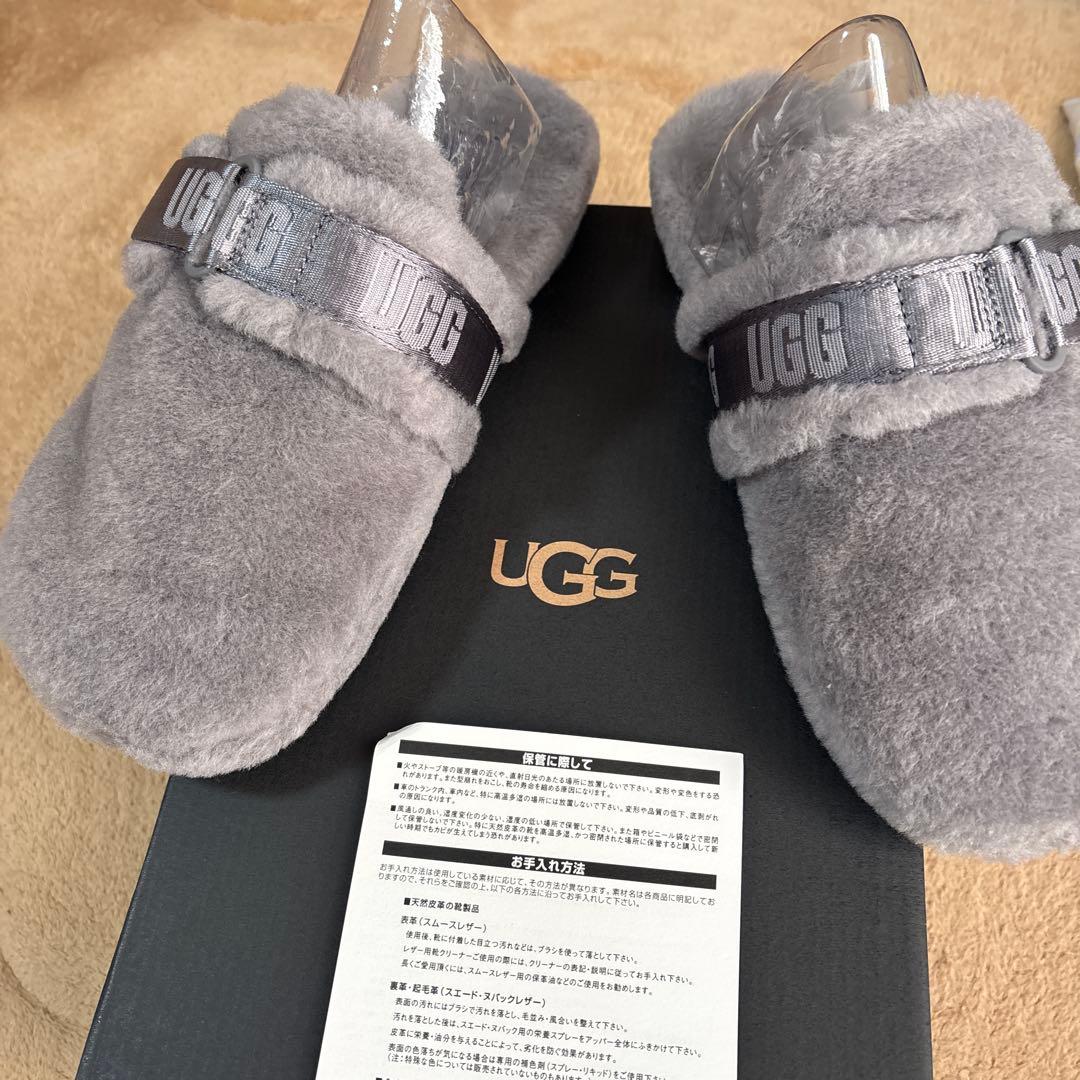 ☆未使用☆ UGG メンズファーサンダル　26cm