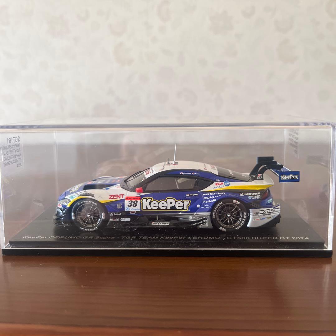 ミニカー KeePer CERUMO GR Supra SUPER GT 2024