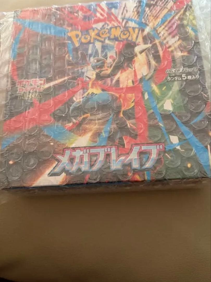 み*ん様 ポケモンカードゲーム メガブレイブ 未開封　BOXシュリンク付き