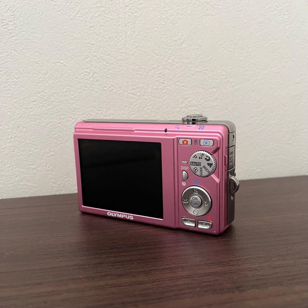 OLYMPUS FE-370 ピンク 8.0メガピクセル