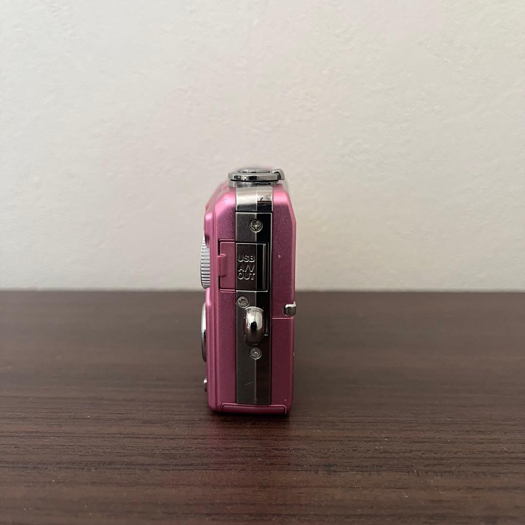 OLYMPUS FE-370 ピンク 8.0メガピクセル