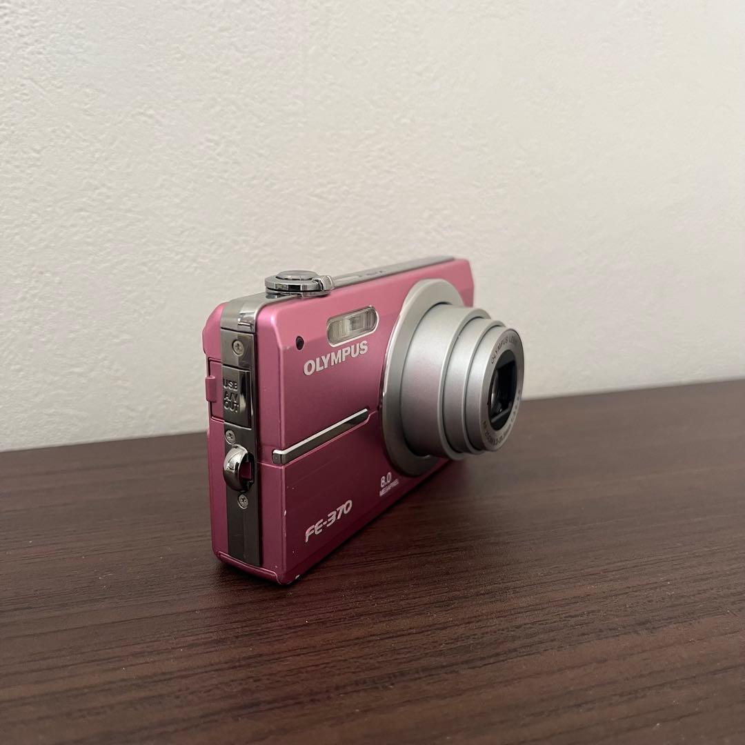 OLYMPUS FE-370 ピンク 8.0メガピクセル