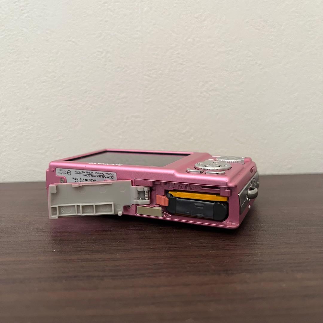 OLYMPUS FE-370 ピンク 8.0メガピクセル