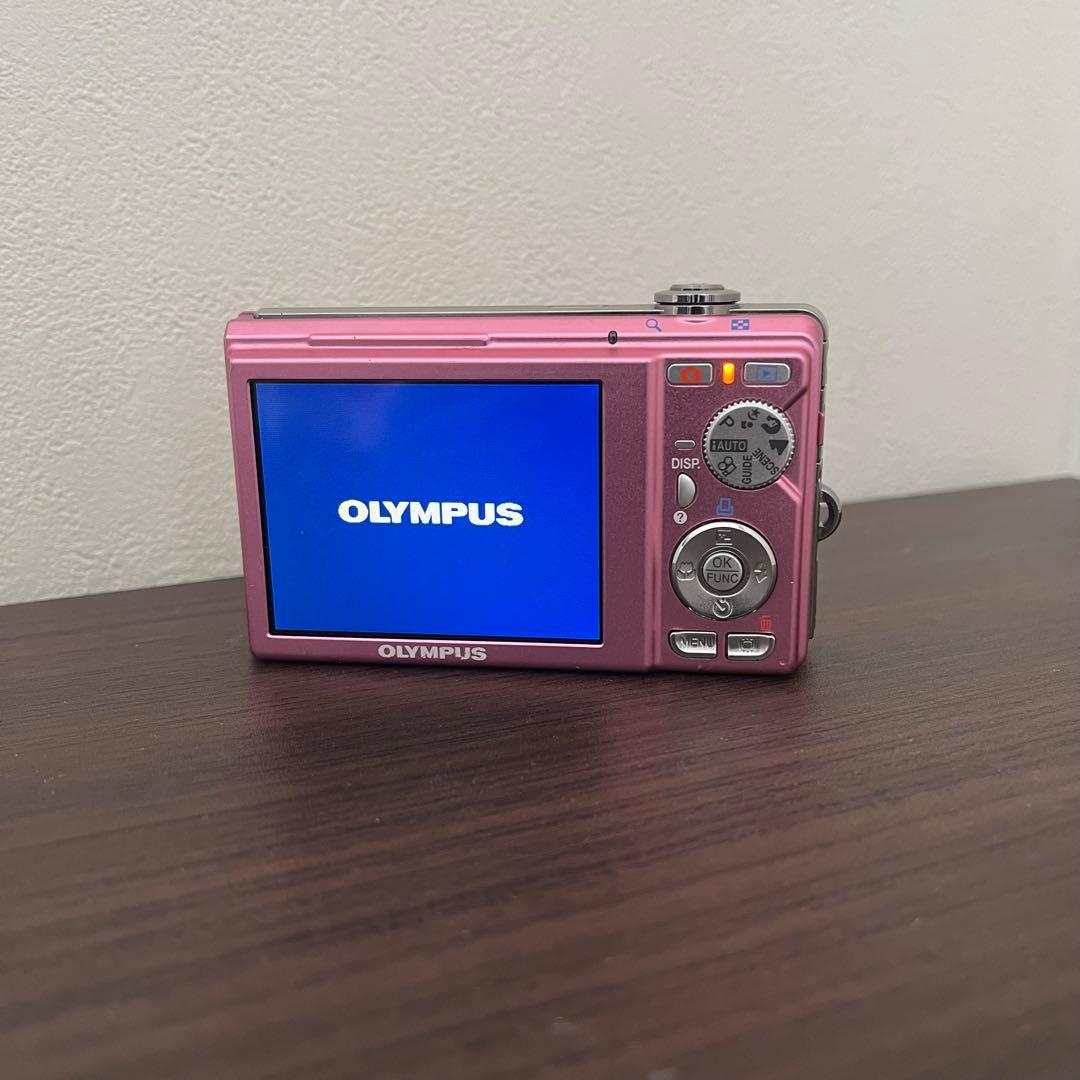 OLYMPUS FE-370 ピンク 8.0メガピクセル