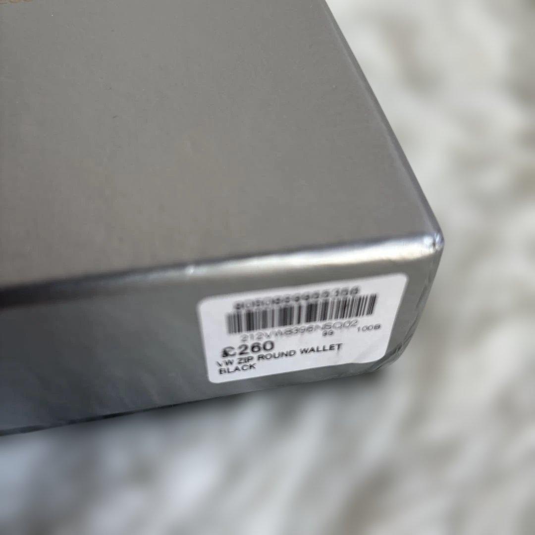 ヴィヴィアン・ウエストウッド　長財布　落ち着いた赤　箱、袋潰れてる