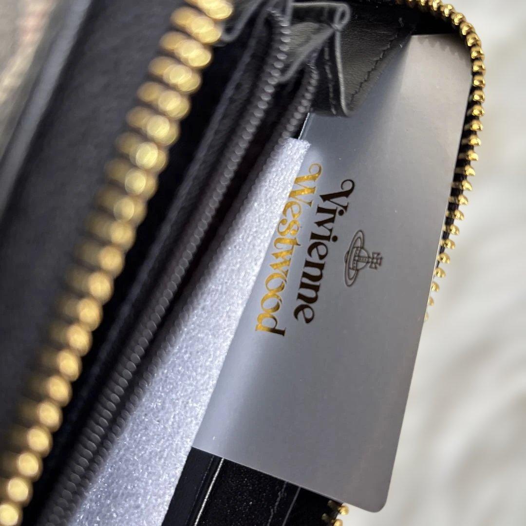 ヴィヴィアン・ウエストウッド　長財布　落ち着いた赤　箱、袋潰れてる