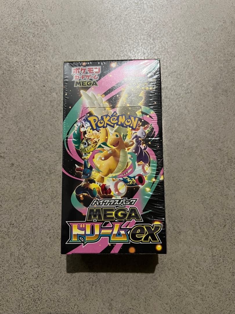 ポケモンカードMEGA ハイクラスパック ドリーム ex BOX シュリンク付