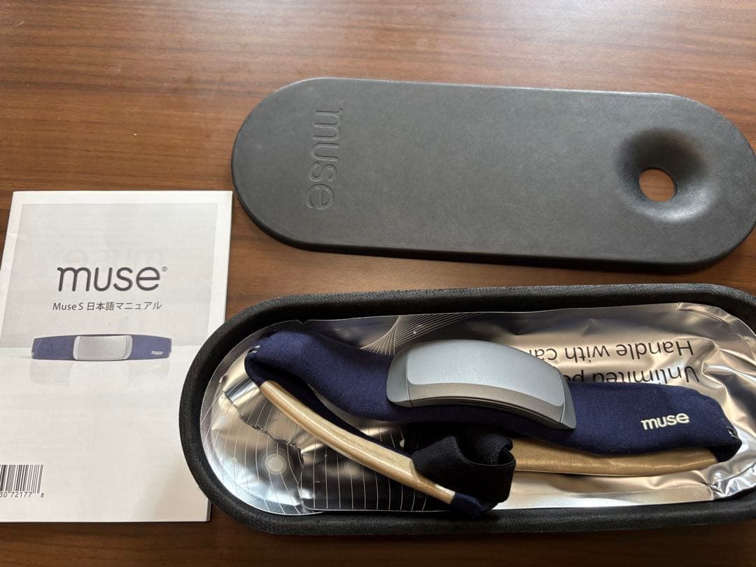 脳波デバイス MuseS【日本語マニュアル付き】 瞑想 マインドフルネス