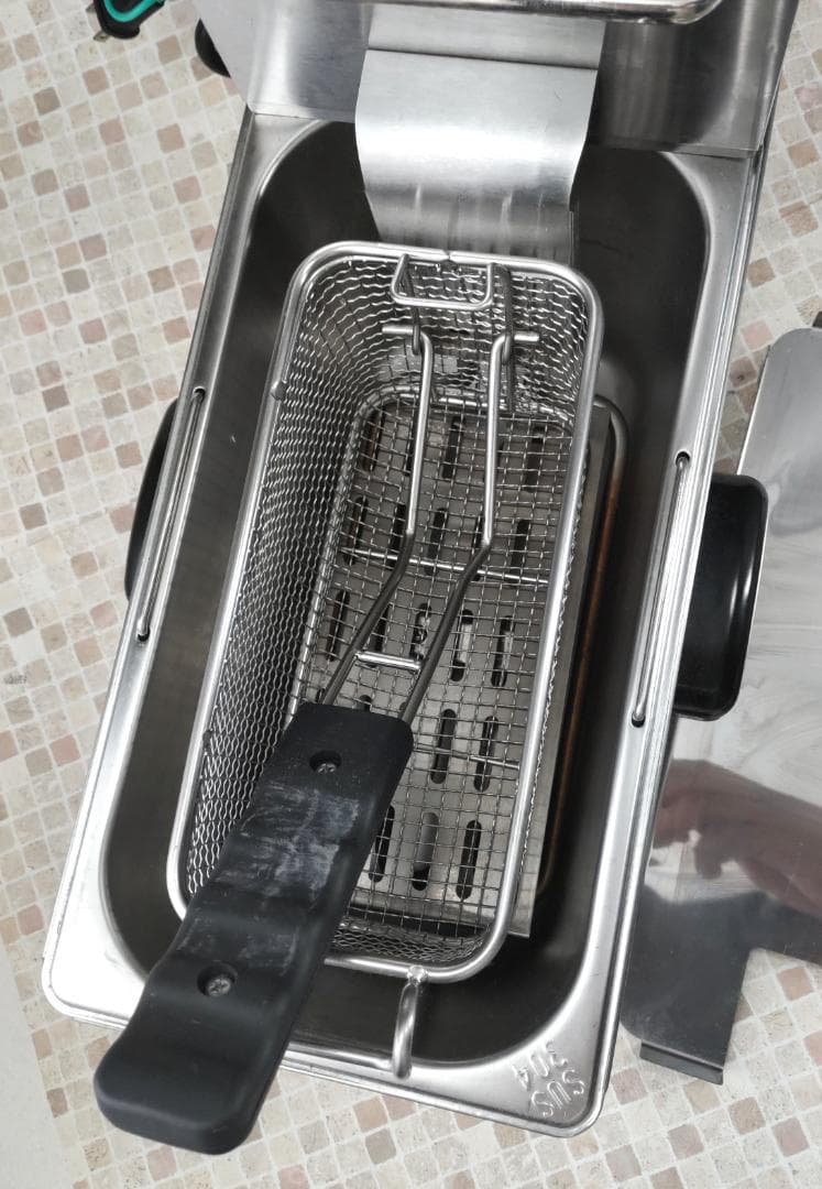 電気フライヤー 業務用 4.0L フライヤー 卓上 小型 電気 串揚げ 揚げ物