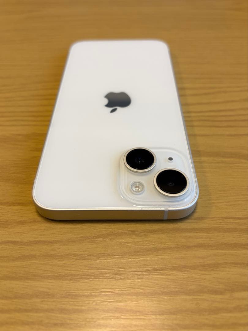 iPhone 14 ホワイト SIMフリー　256GB バッテリー容量100%