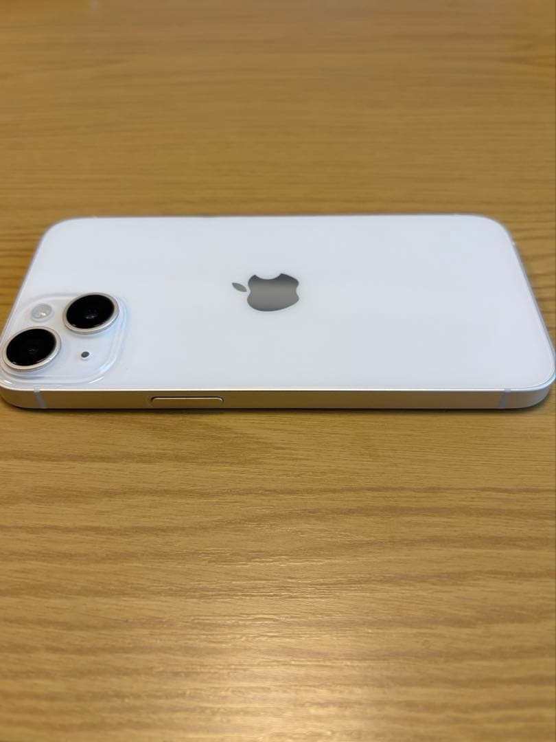 iPhone 14 ホワイト SIMフリー　256GB バッテリー容量100%