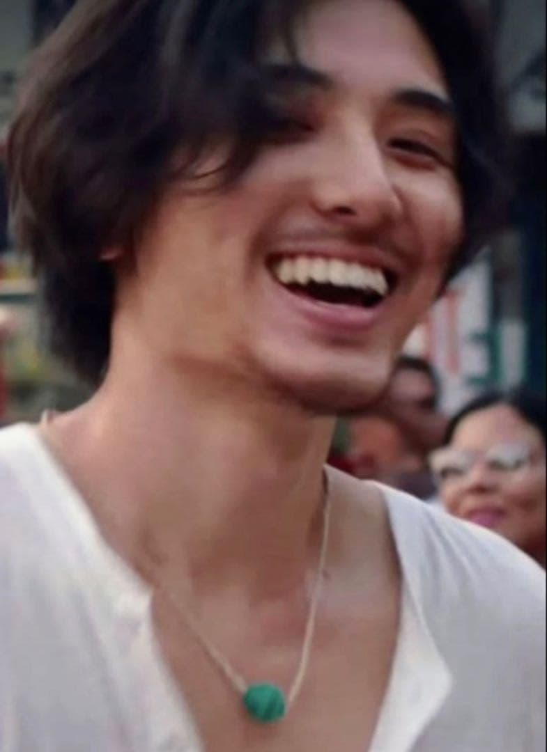 【5A 天眼マラカイト】孔雀石 12mm ネックレス 守護・魔除け｜316L