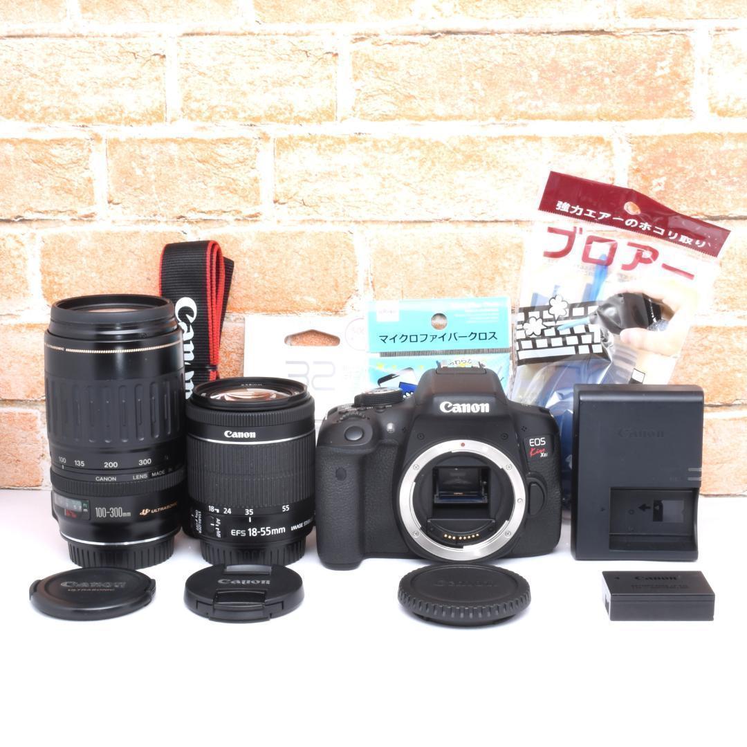 届いた日から使える✨Canon EOS Kiss X8i✨超望遠レンズセット