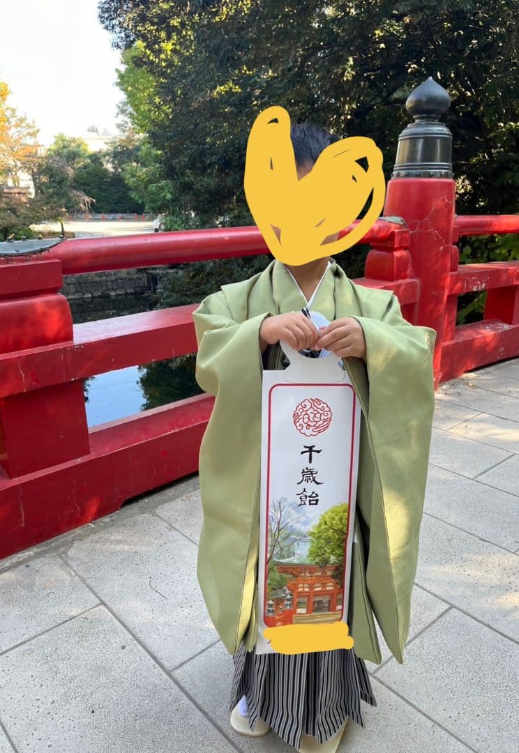 七五三　５歳　男の子　袴　フルセット