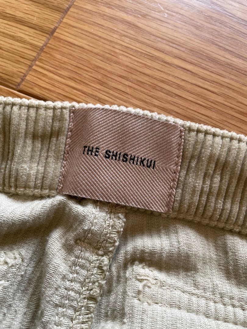 【美品】 THE SHISHIKUI コーデュロイベイカーパンツ サイズ38