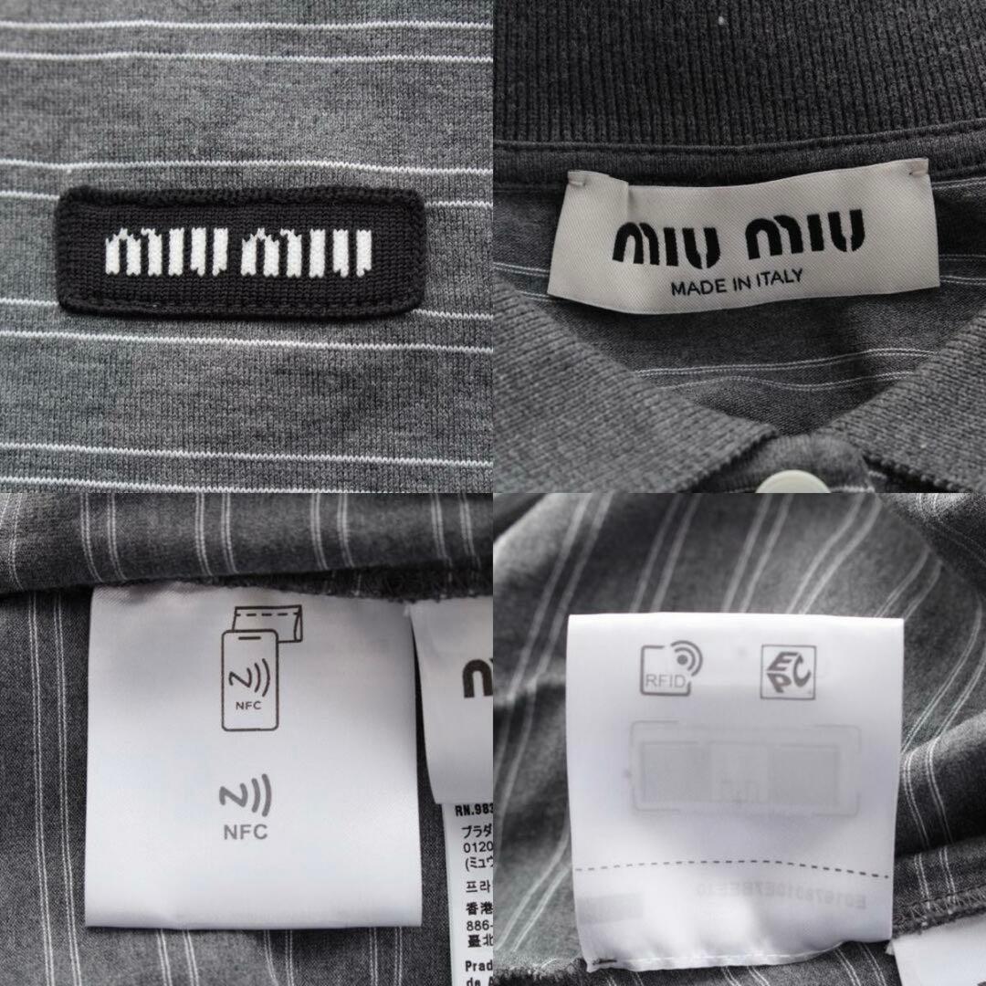 miumiu ミュウミュウ 25SS ロゴ ポロシャツ 古着 韓国 y2k