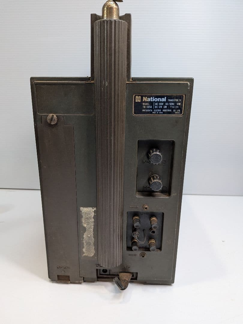 ​昭和レトロ テレビ2台セット SONY ナショナル ジャンク
