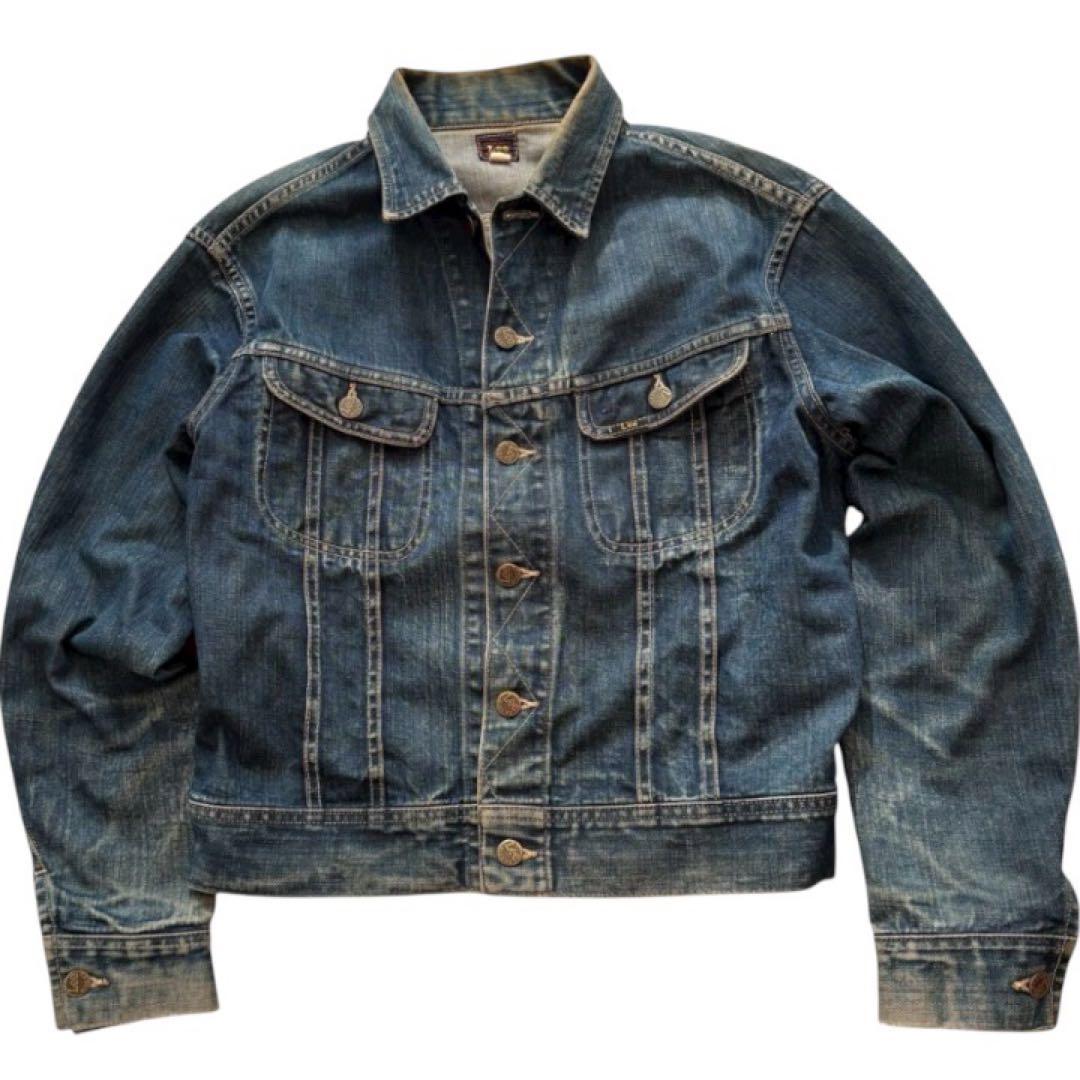50s 復刻 Lee BIGE denim jacket
