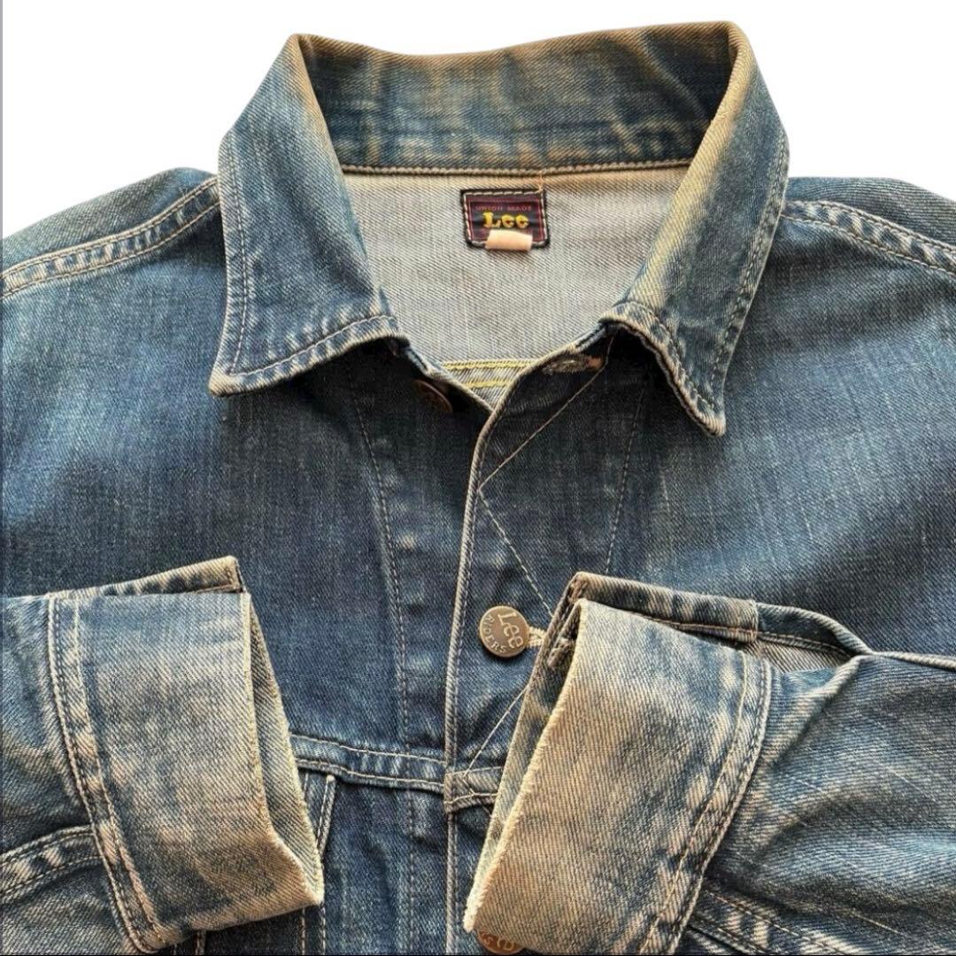 50s 復刻 Lee BIGE denim jacket