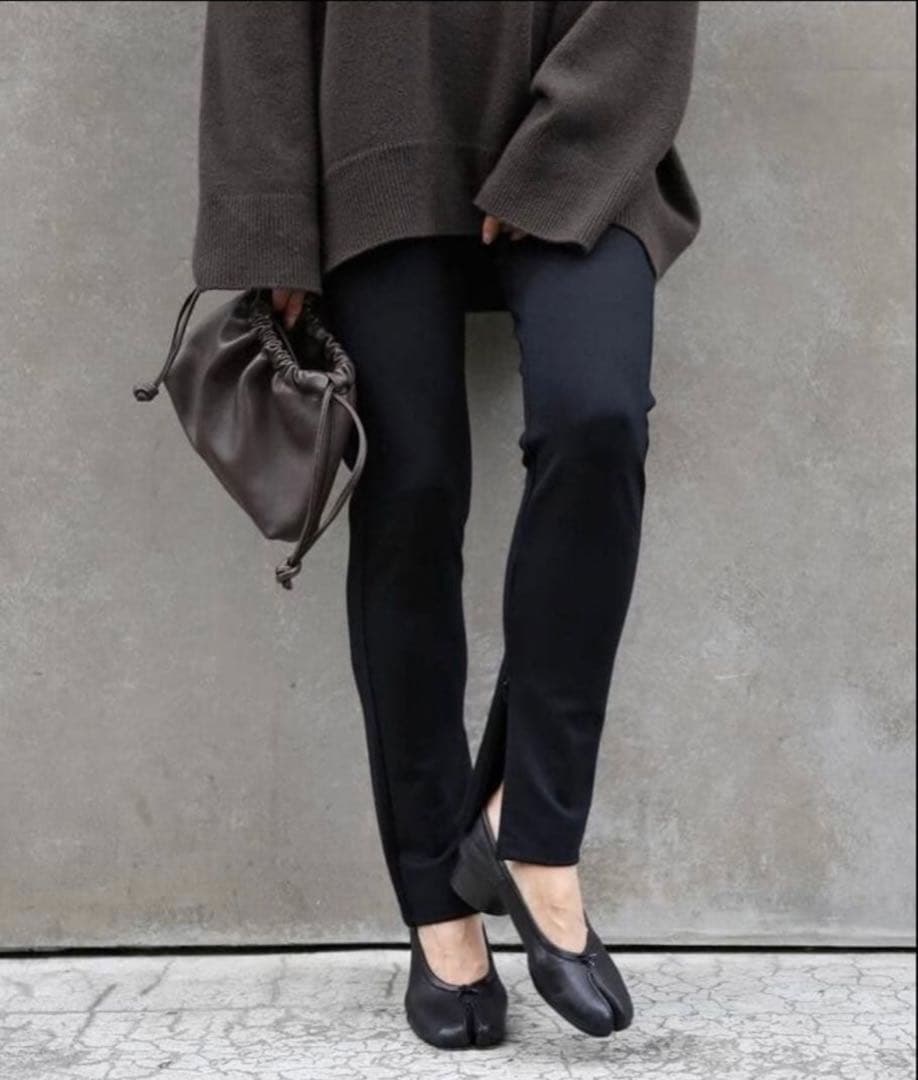 ほぼ未使用　ドゥーズィエムクラス　Zip レギンスパンツ　36