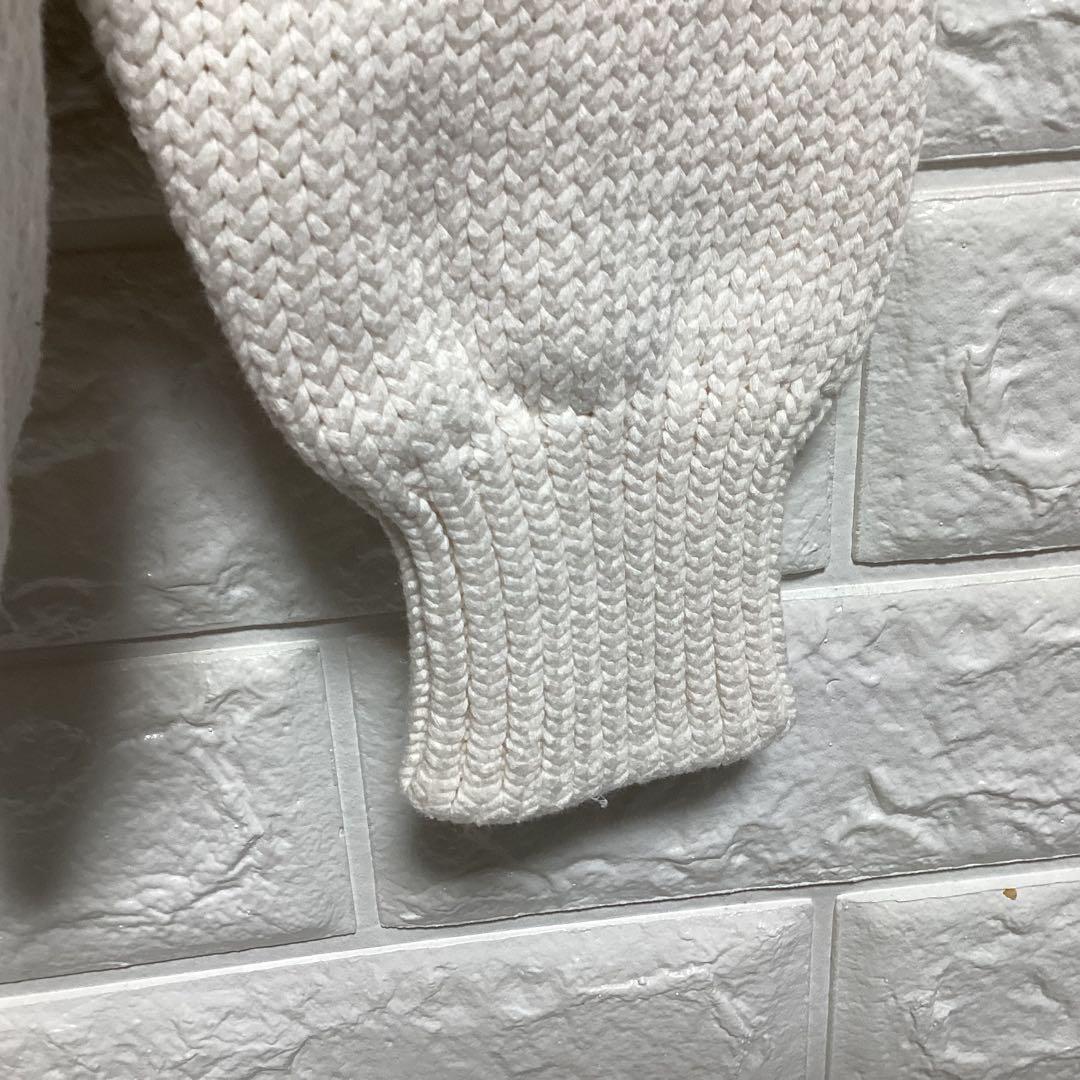 BATONER バトナー　クルーネック ボーダーニット ゆったりめ