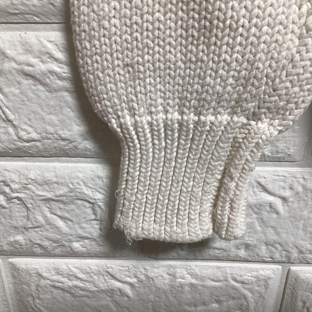 BATONER バトナー　クルーネック ボーダーニット ゆったりめ