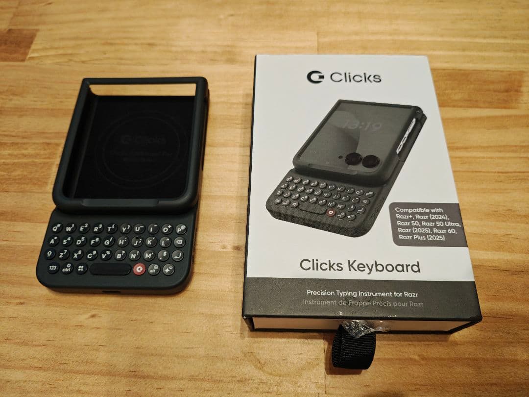 【中古品】Clicks Keyboard for Razr 2024