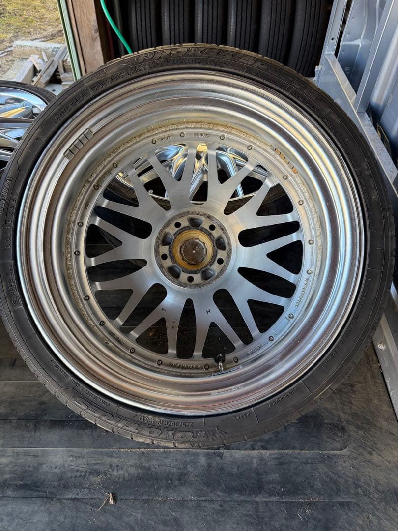 WORK シュバート クヴェル 19 7.5j +44 114.3 5穴