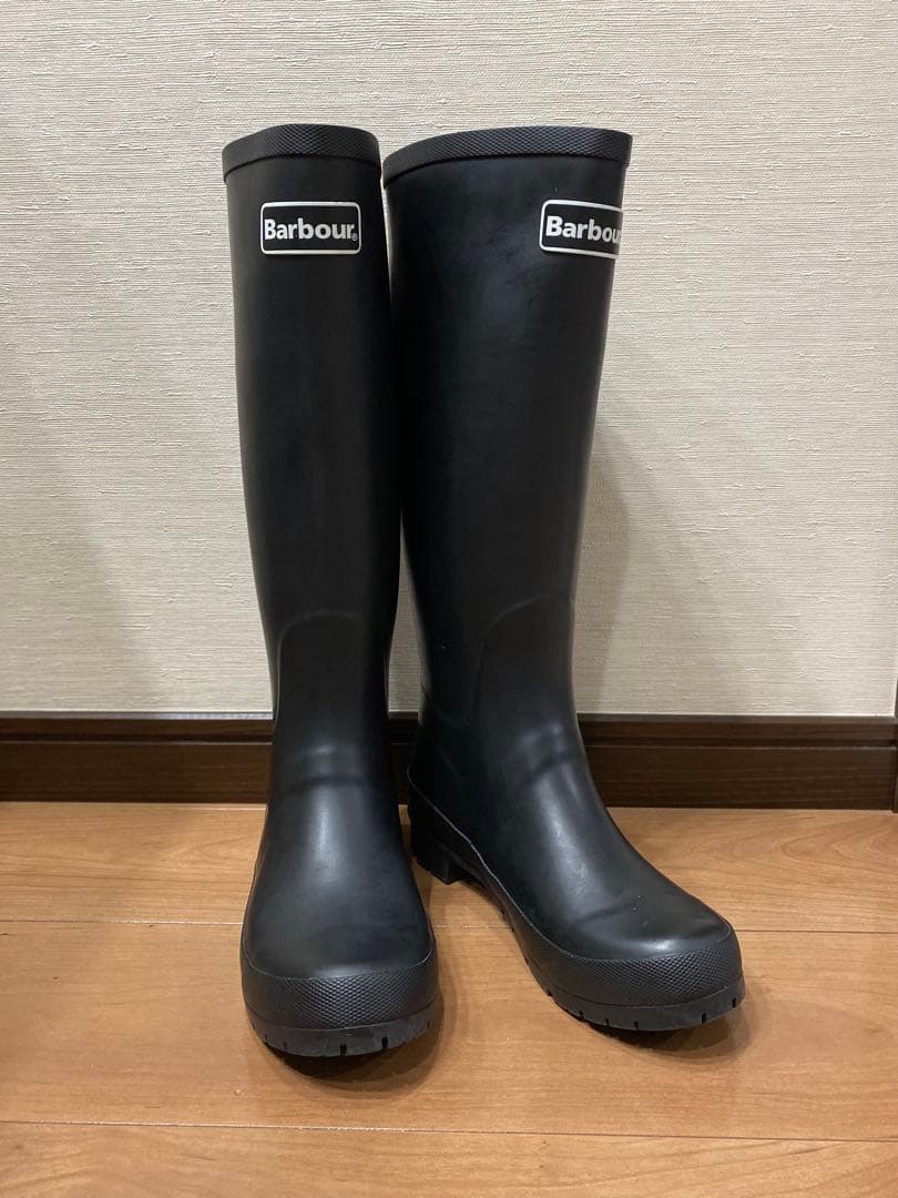 【バブアー／Barbour】レディース レインブーツ（UK6・約25cm）