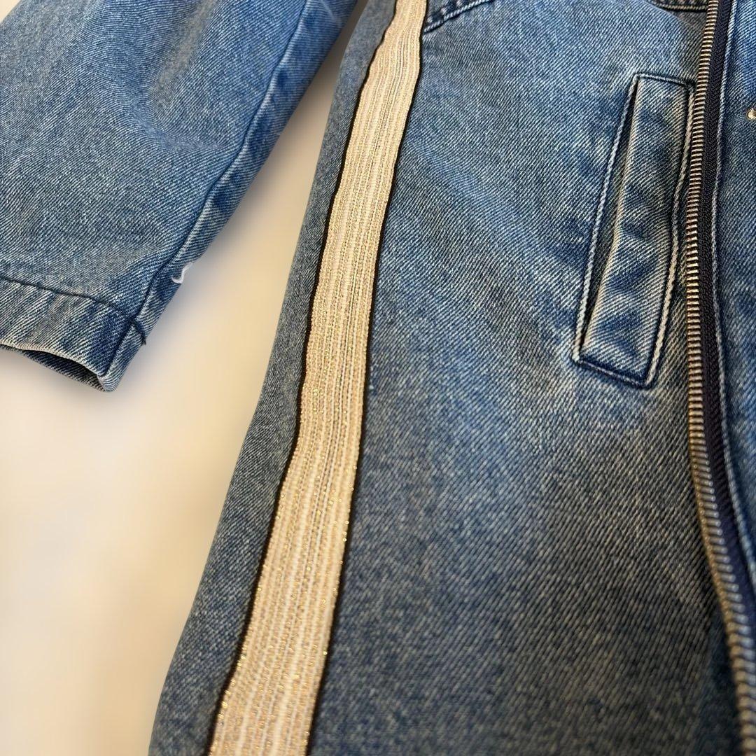 SCOT CLUB スコットクラブ　ボアライナー付きデニムコート　モッズコート