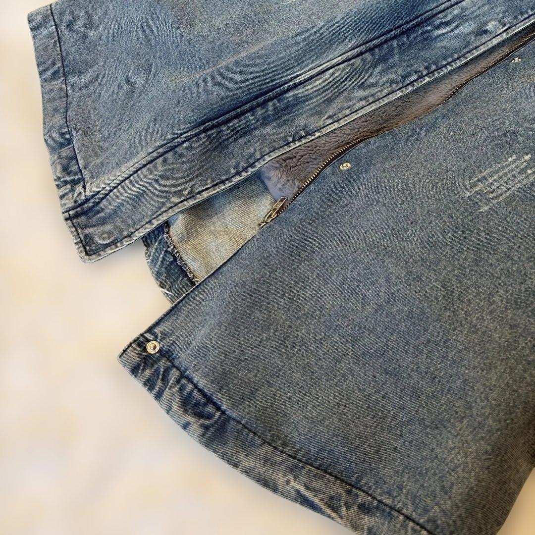 SCOT CLUB スコットクラブ　ボアライナー付きデニムコート　モッズコート