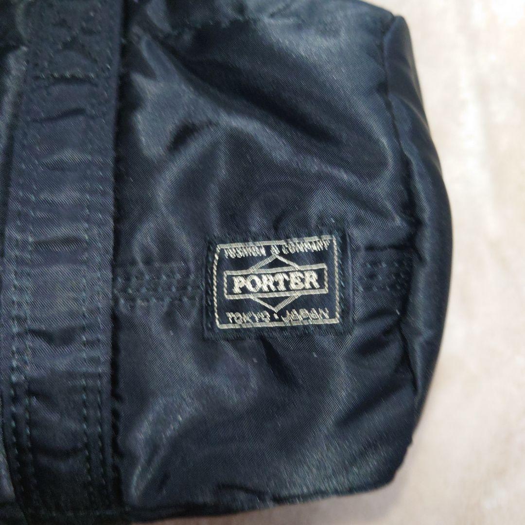 PORTER タンカーブラック ミニボストン　ドラムバッグ　s