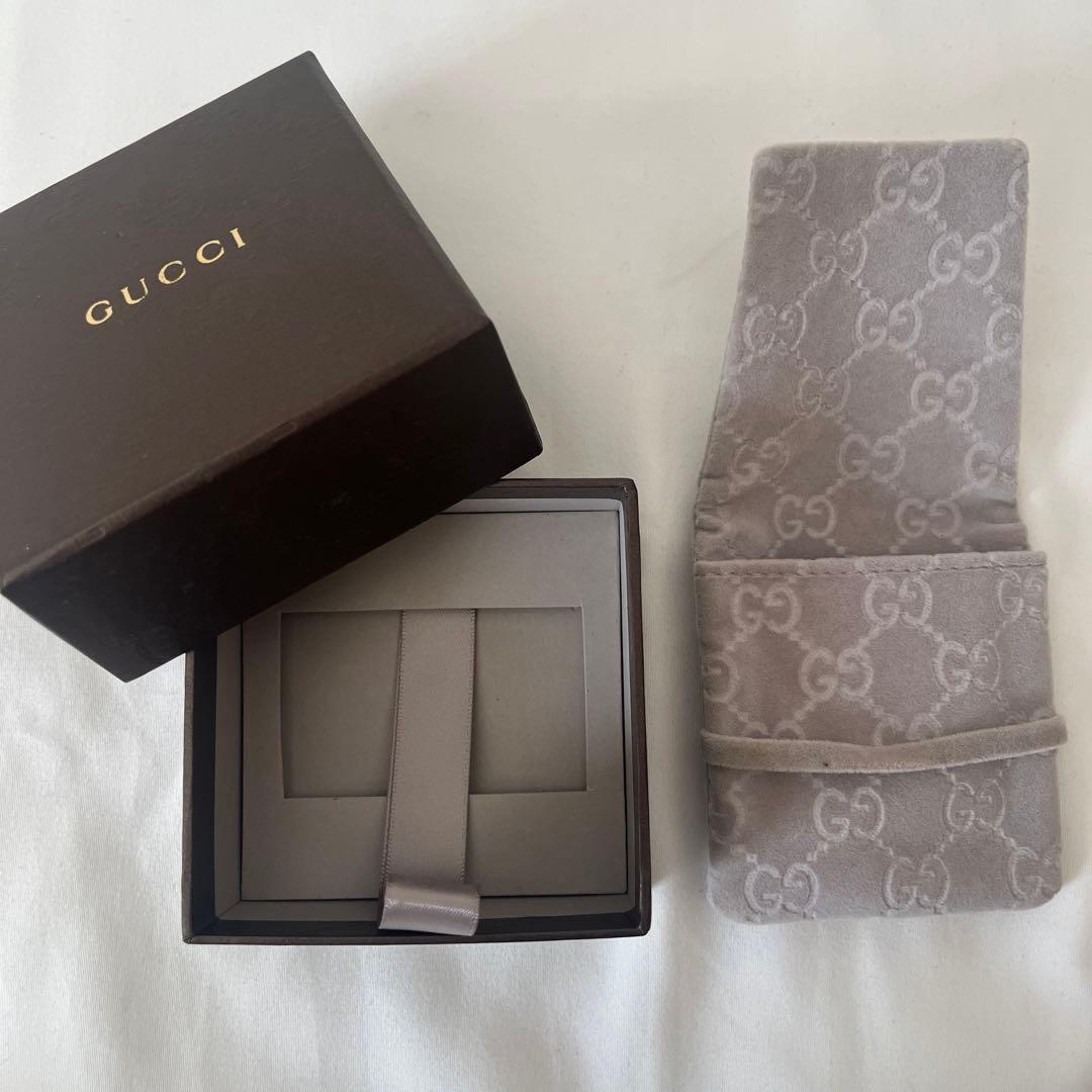 GUCCI GGロゴ ペンダント　ネックレス　シルバー 925