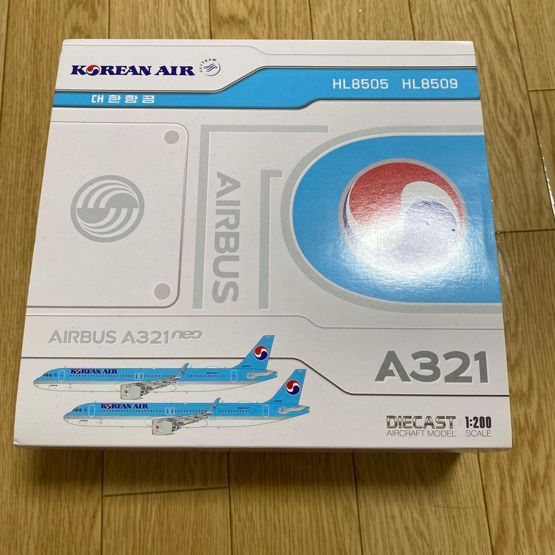 大韓航空 A321neo ダイキャストモデル 1:200 JCwings