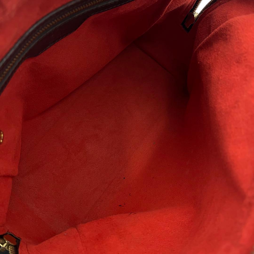 ルイヴィトン　ダミエ　エべヌ　ハンドバッグ　ブレラ　エベヌ ブラウン