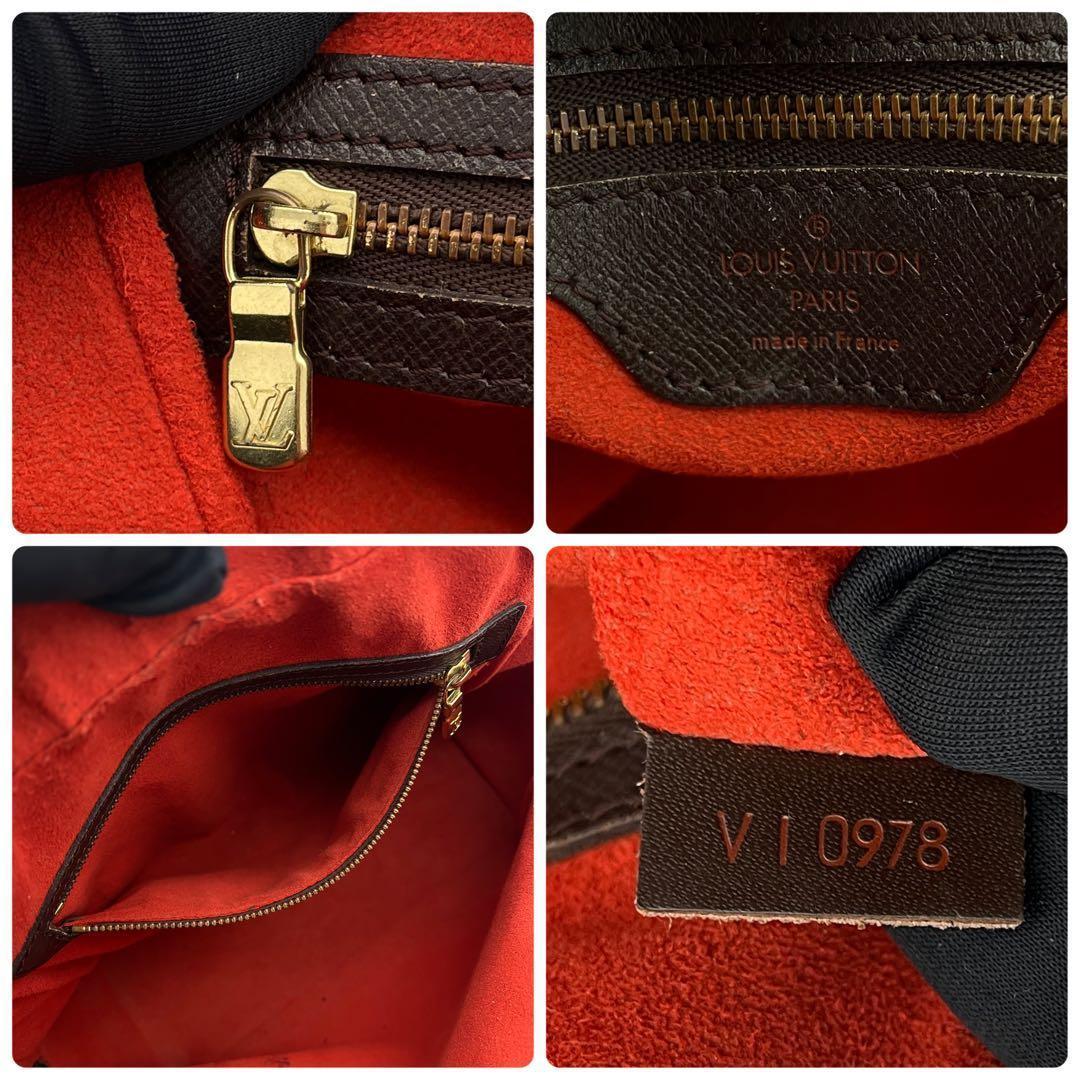 ルイヴィトン　ダミエ　エべヌ　ハンドバッグ　ブレラ　エベヌ ブラウン