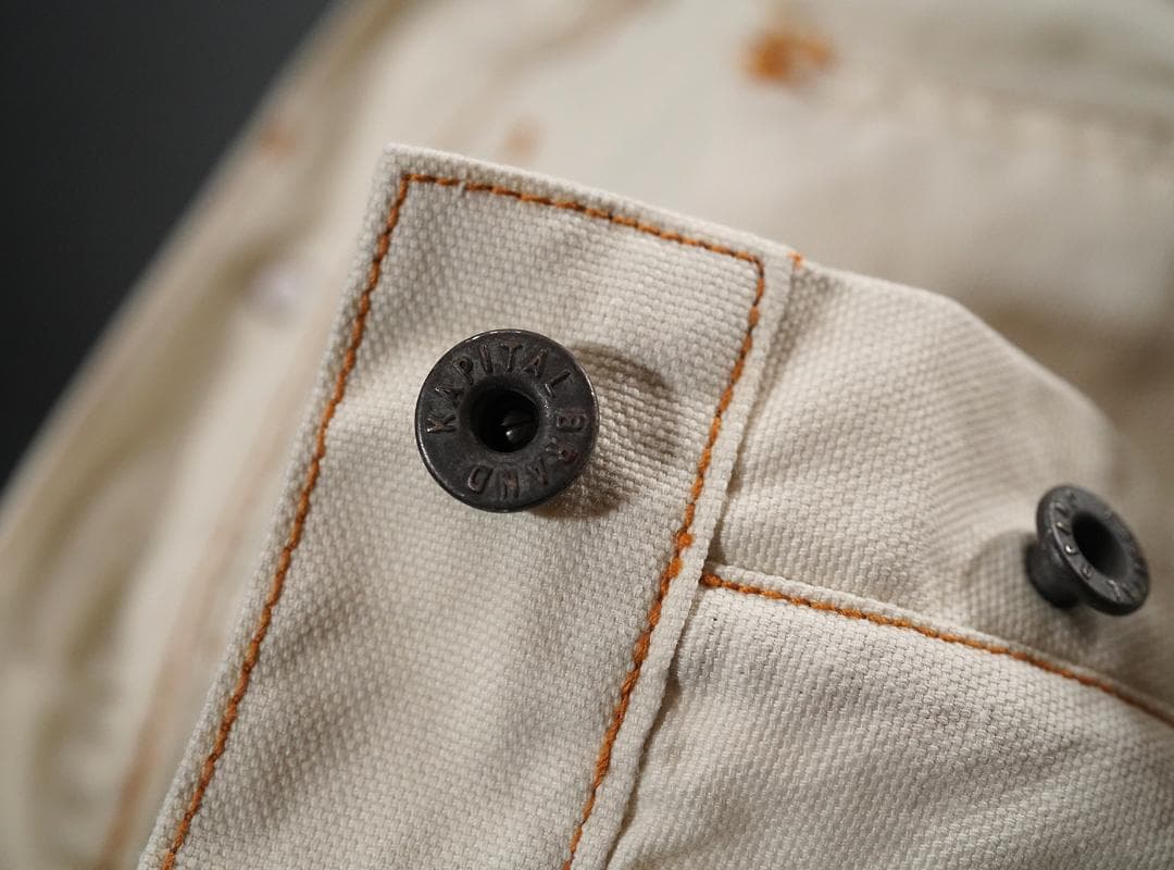 KAPITAL ランバーパンツ ダブルニー ワーク キャピタル 0サイズ