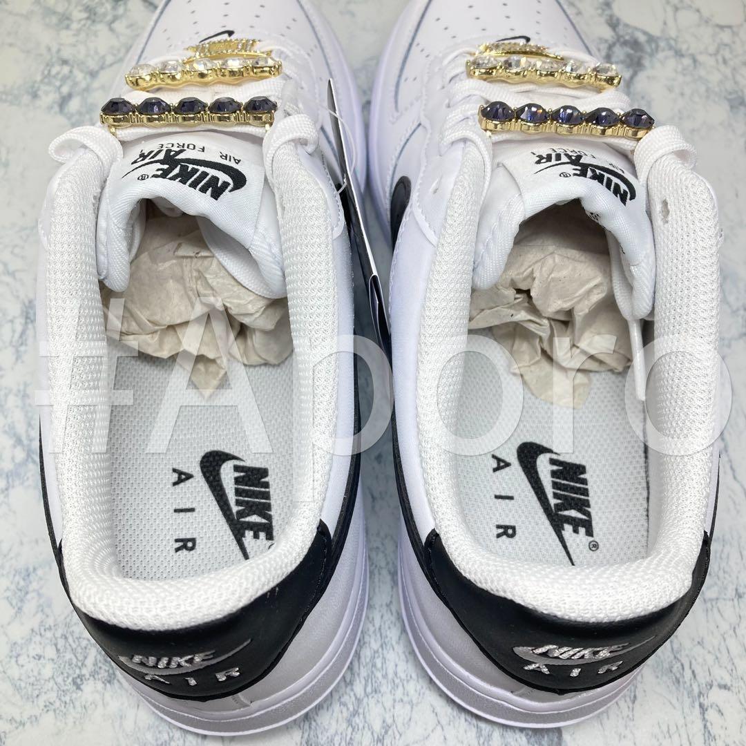 NIKE ナイキ AIR FORCE 1 エアフォース1 ホワイト 黒 23.5