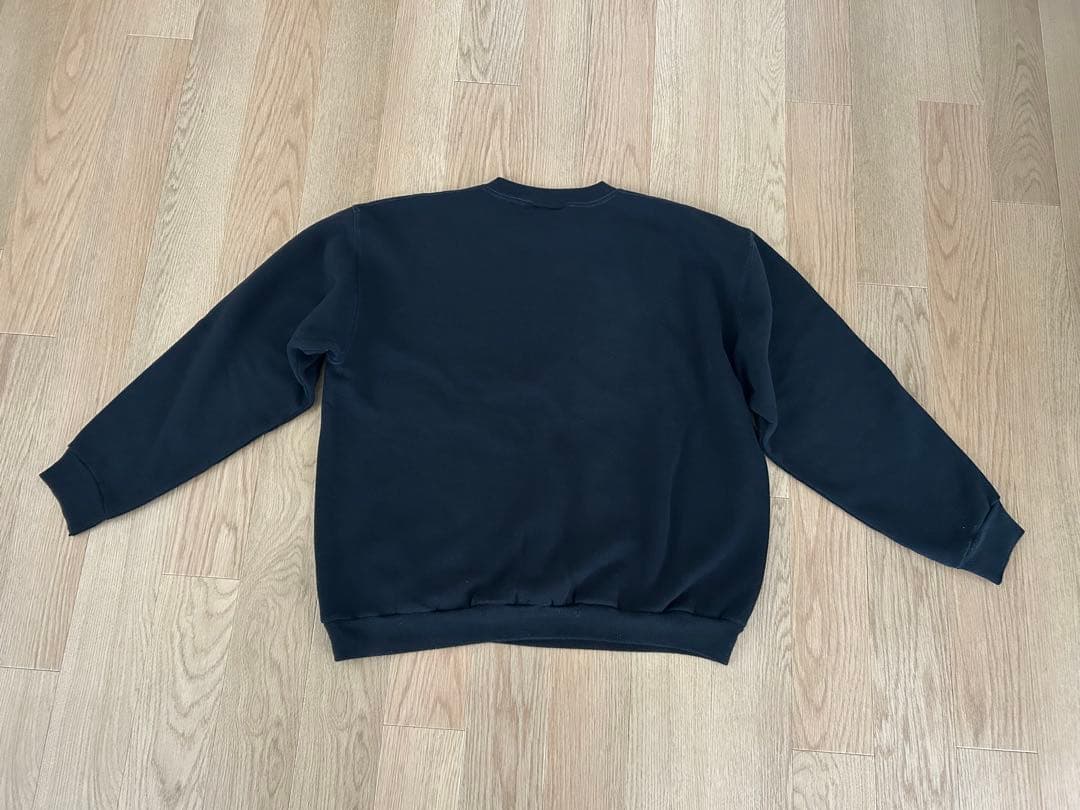 80s USA製 ラッセル スウェット ブラック　XL 赤タグ　ovy